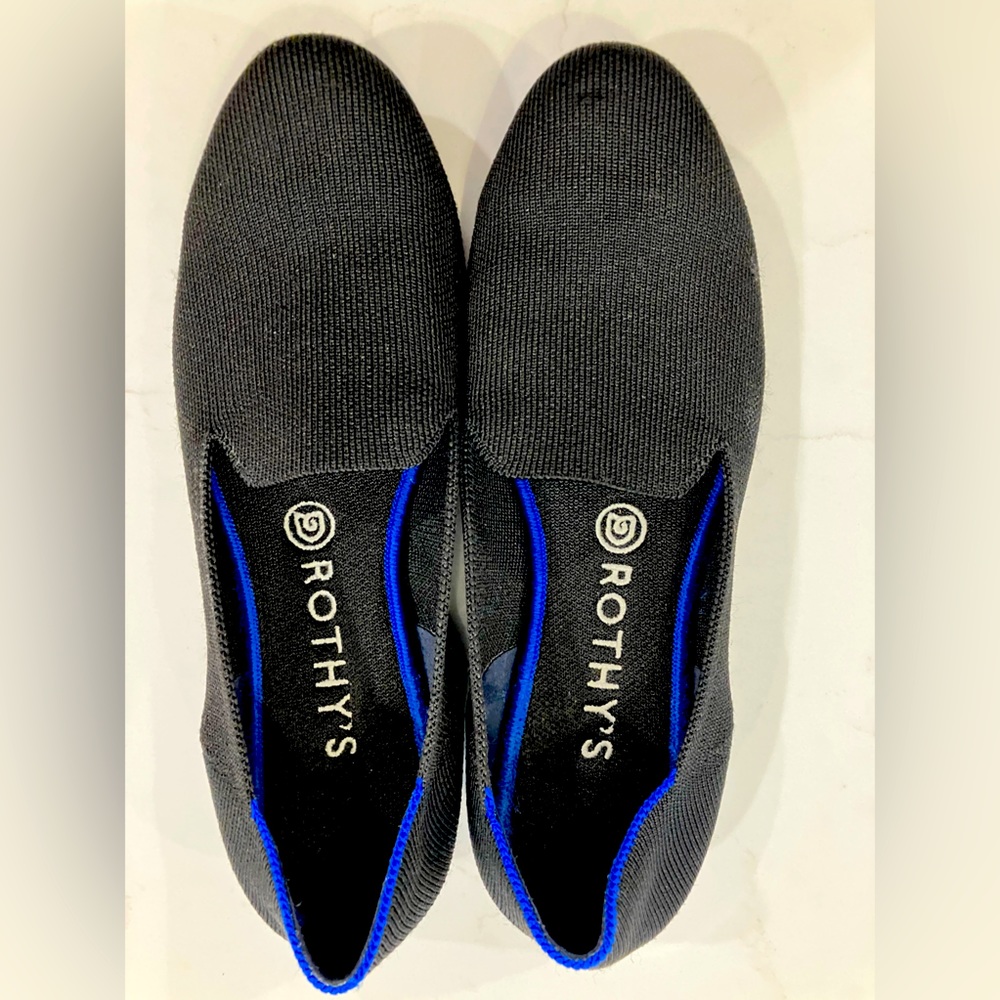 Rothy’s The Loafer in Black, size 8.5